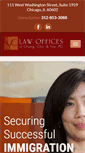 Mobile Screenshot of lawyersimmigration.com